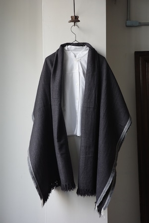 Khadi and Co. カディアンドコー / STOLE (CHARCOAL)