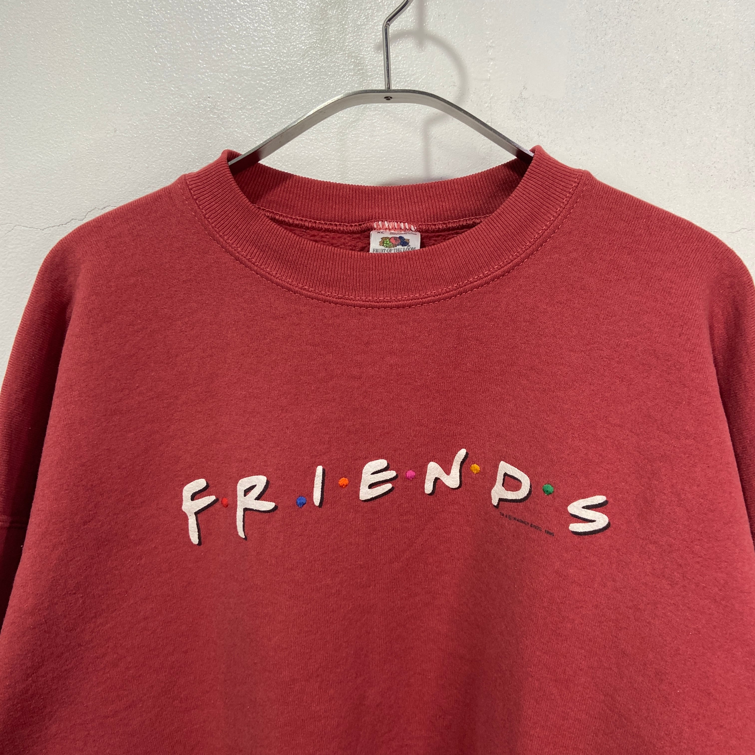 送料無料』FRIENDS フレンズ ロゴスウェット 90s 海外ドラマ USA製 