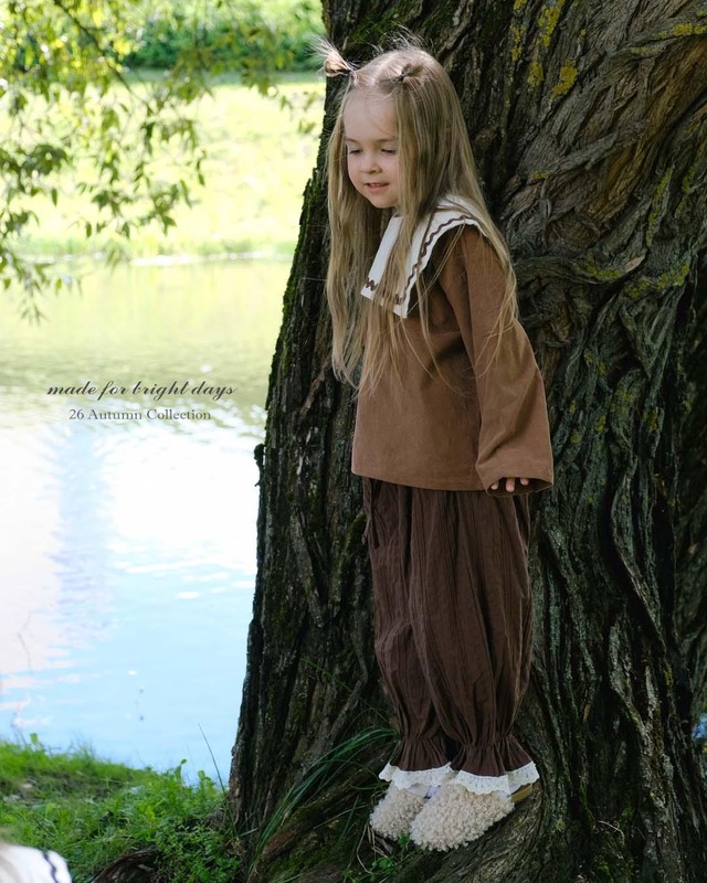 【即納】natural blouse