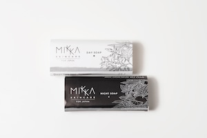 MIKKA SKIN CARE　DAY SOUP/NIGHT SOAP　MINI SOAP