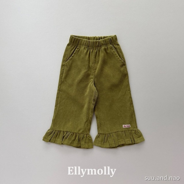 取寄：ELLYMOLLY　フリルログパンツ/Jr※送料無料