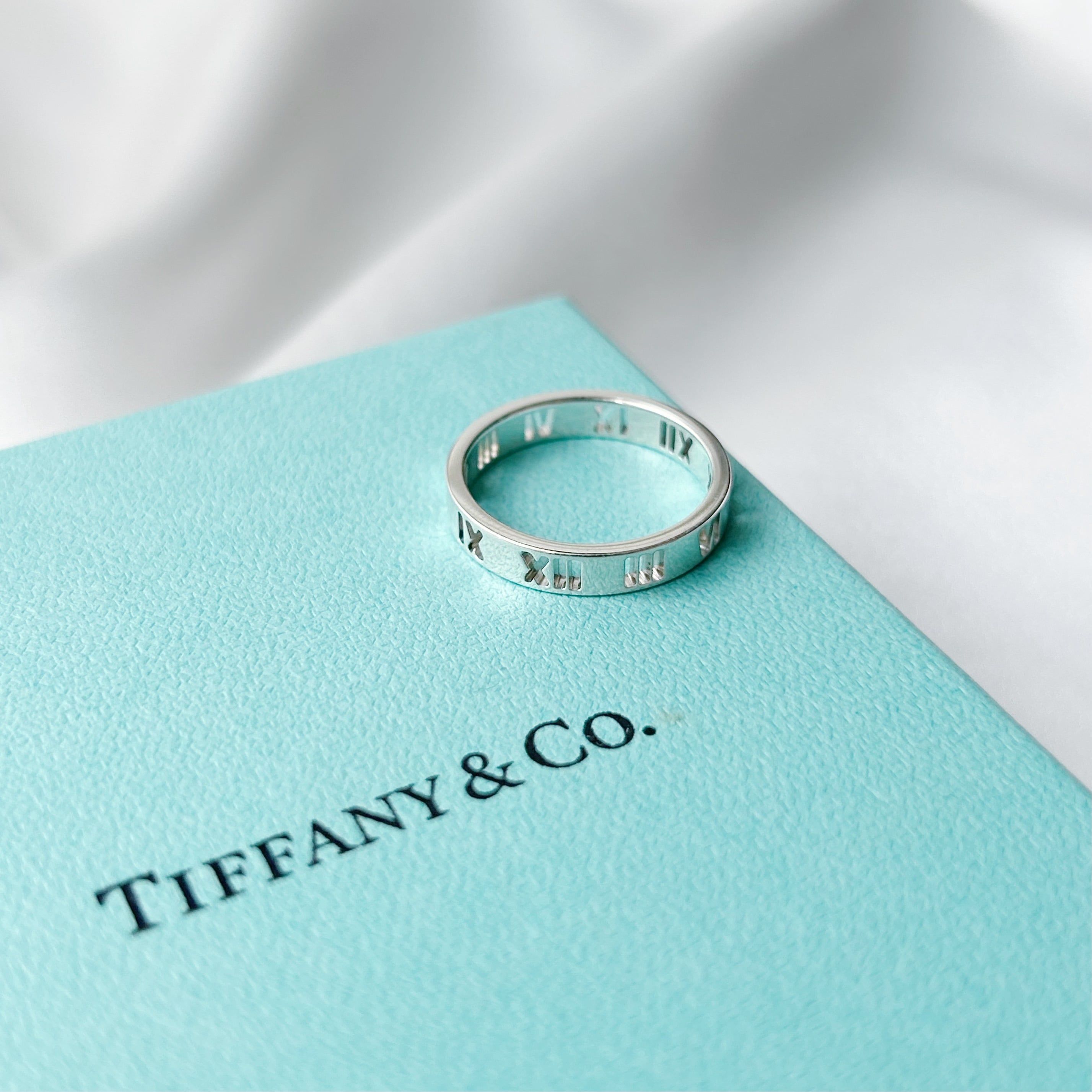 TR5358】Tiffany&Co. atlas cut out ring/silver925 TR5358】Tiffany&Co. atlas cut out ring/silver925