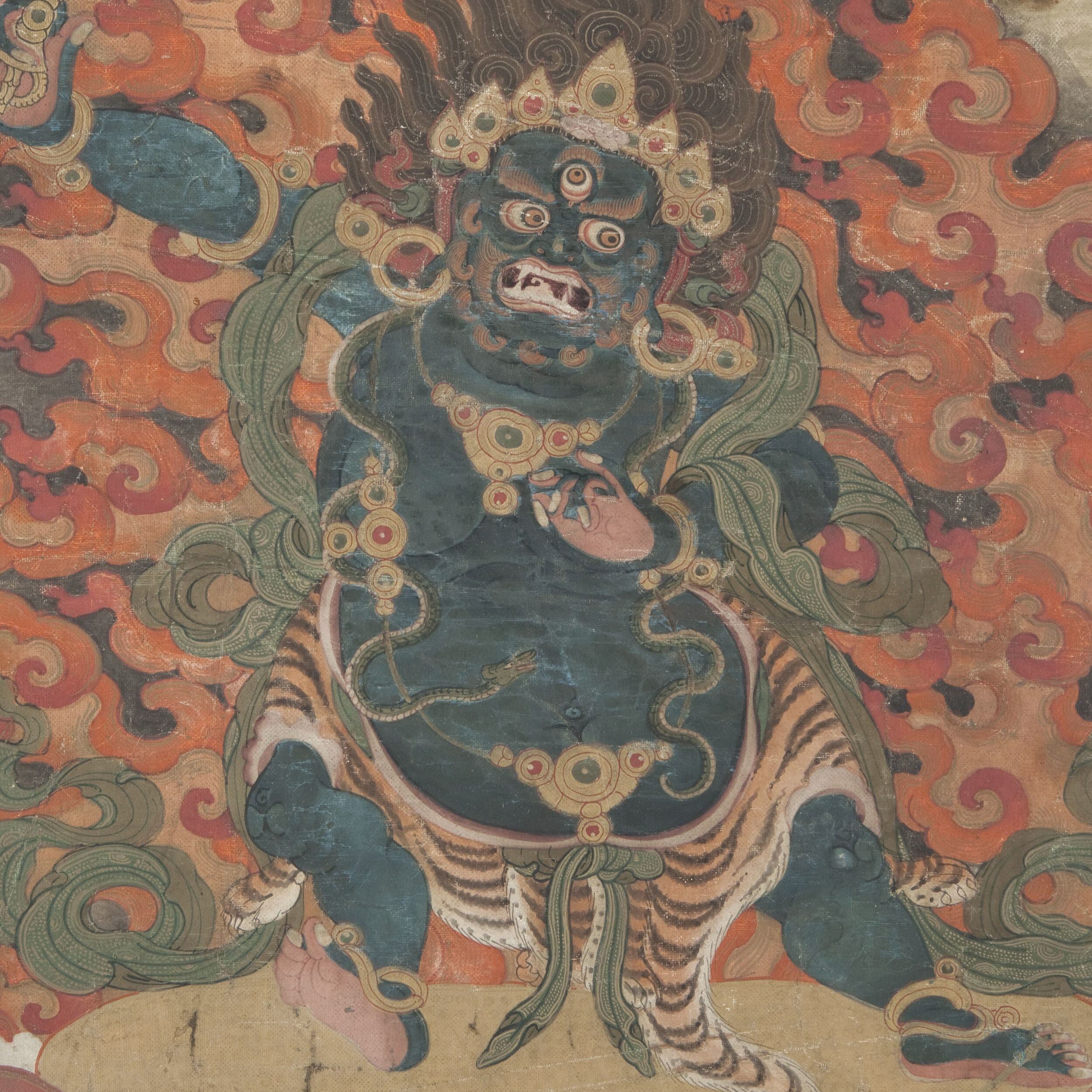 七福神 日本, 江戸時代 大黒天像, 小型の木彫 | 18世紀-19世紀 olim 