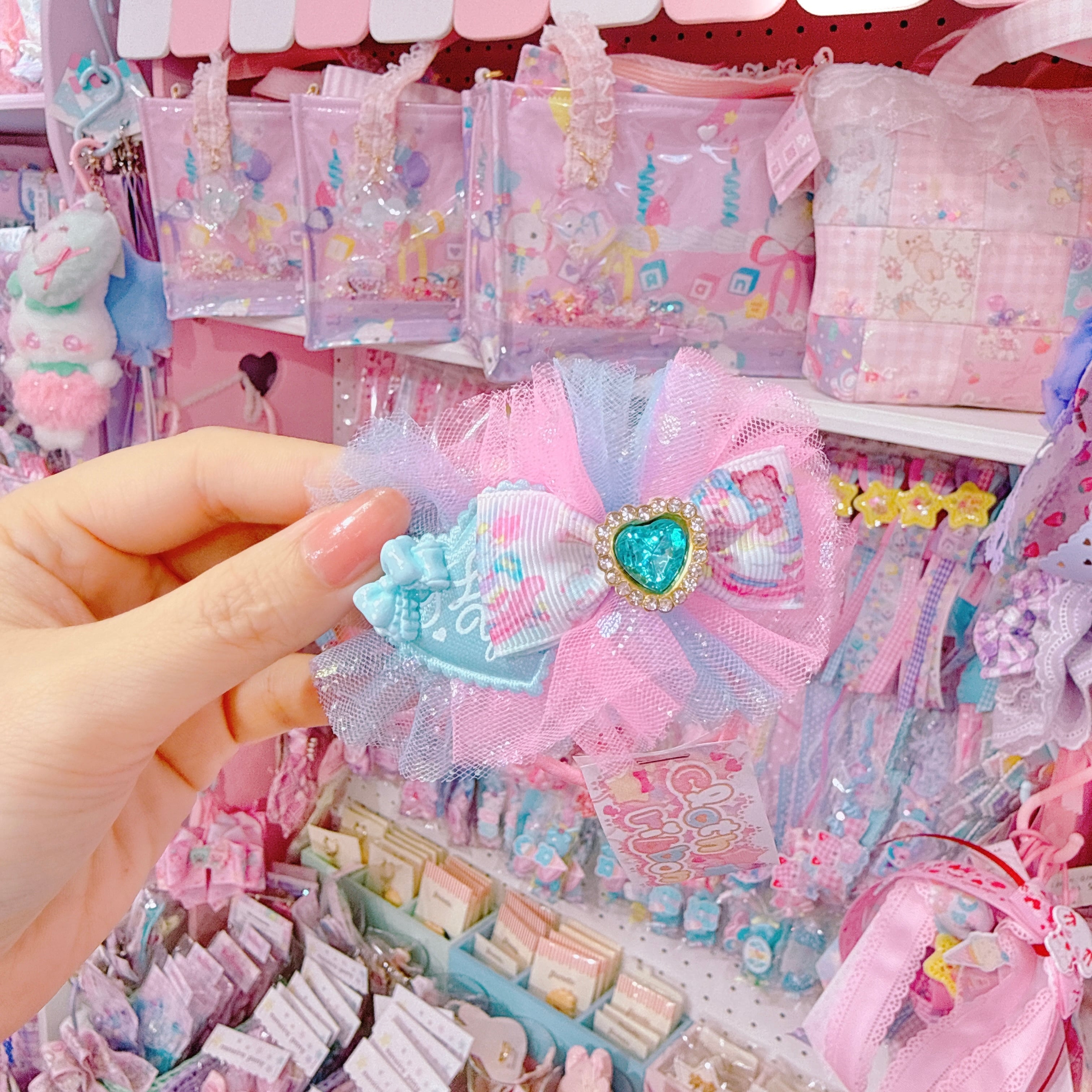 【C5】86-30チュールヘアゴム