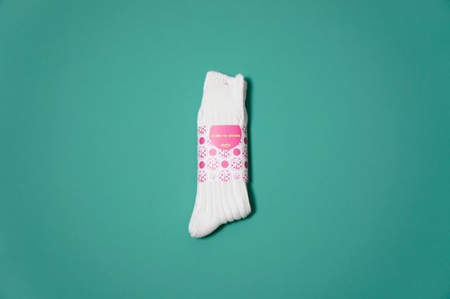 【 BRU NA BOINNE × decka 】Heavy weight plain socks