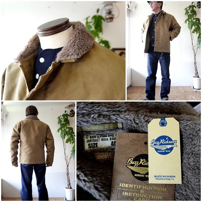 BUZZRICSONS バズリクソンズ N-1デッキジャケット 15345 No. BR15345