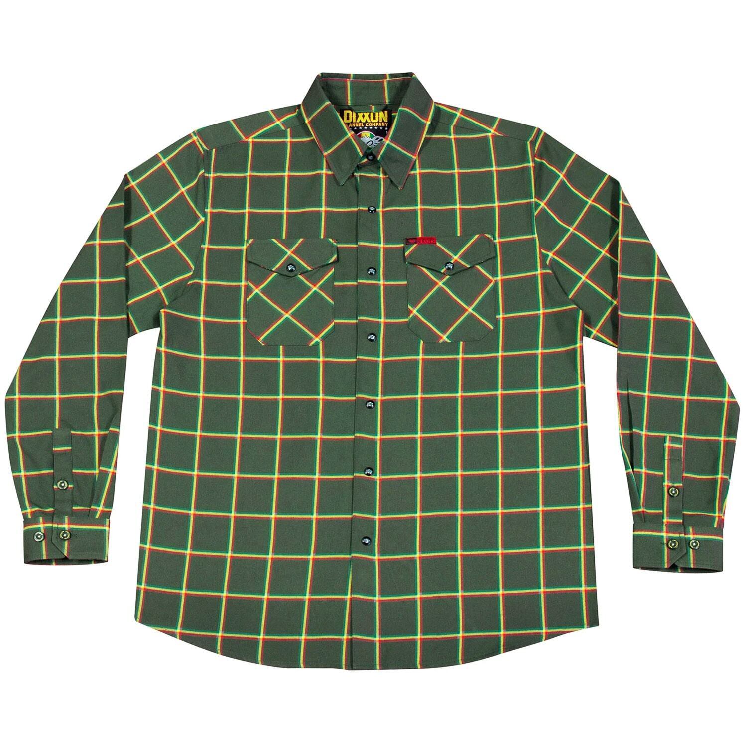 FLY SOULJAH - DIXXON FLANNEL L/S SHIRT BLACKFLYS x DIXXON FLANNEL  