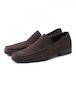 Babouche Type Slip-On Shoes　Dark Brown Suede