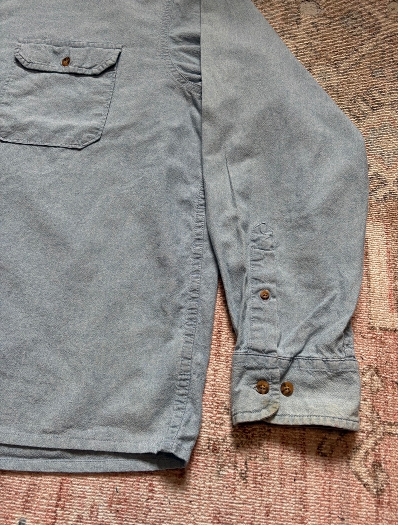 FADED GLORY / chambray shirts