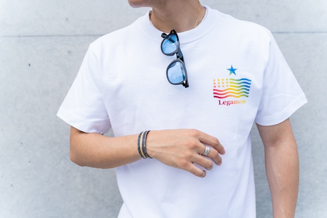 【star logo rainbow T-shirt】