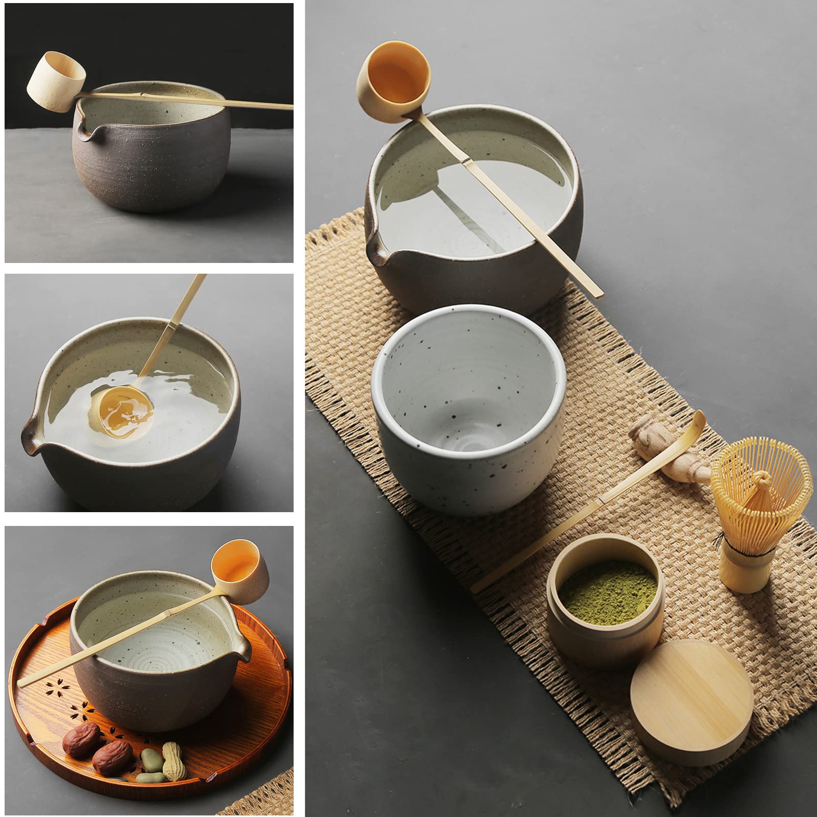1個 竹製 お手前用 お点前用 茶道 茶道具 柄杓 茶器 茶碗用 柄杓 抹茶