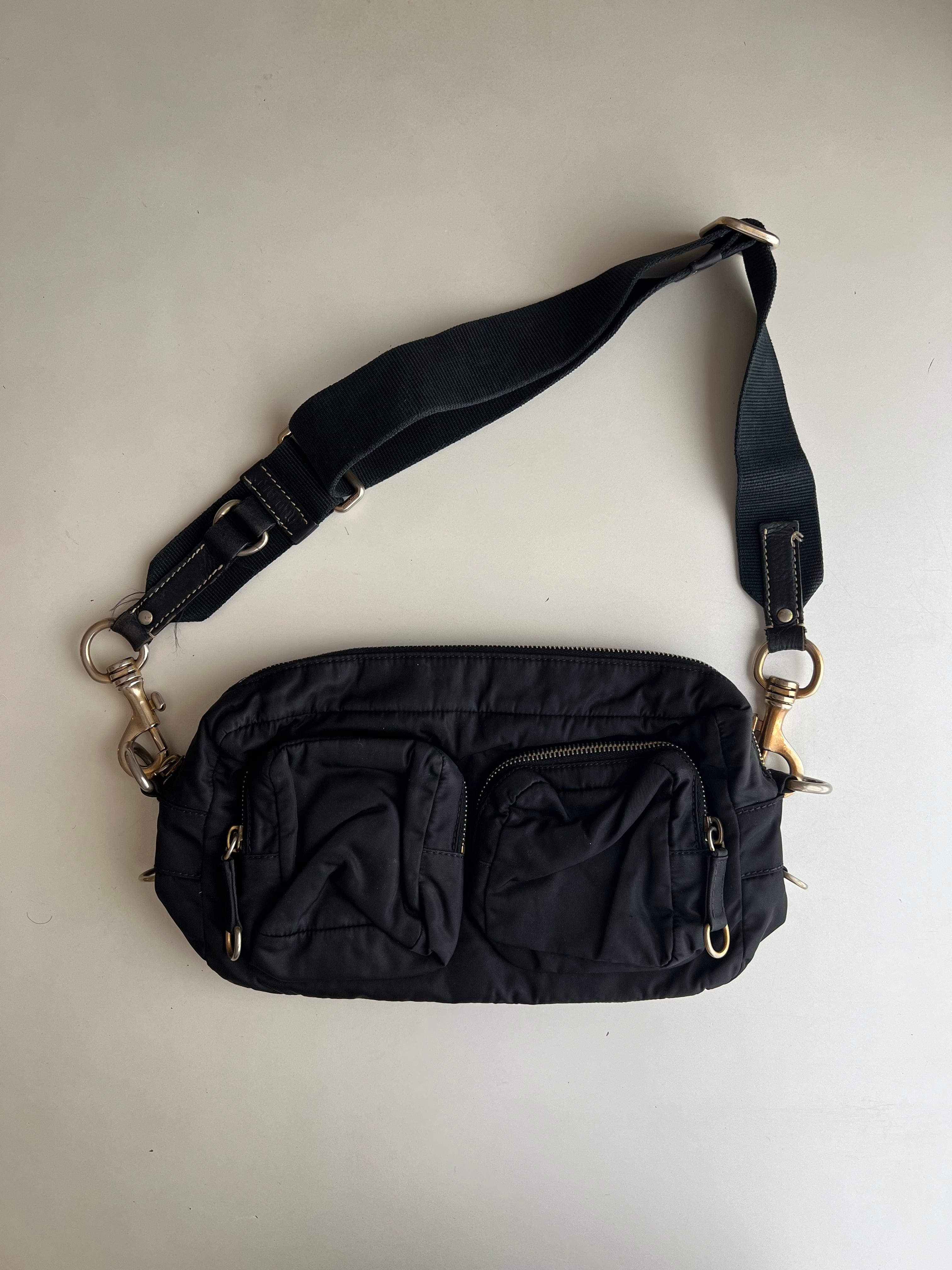 2000s MIU MIU 3D POCKET BODY BAG | triptraproll