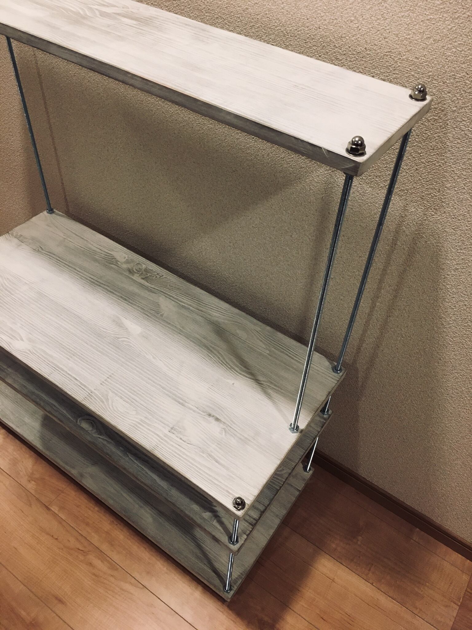 テレビボード テレビ台 棚 シェルフ コーナーラック シャビー インダストリアル SHABBY CHIC×INDUSTRIAL テレビボード テレビ台 棚 シェルフ コーナー
