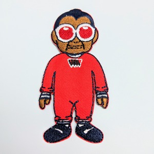 送料無料！ ★刺繍アイロンワッペン★【 ウンパルンパ （チャーリーとチョコレート工場）】〚アメリカン雑貨 アメトイ〛