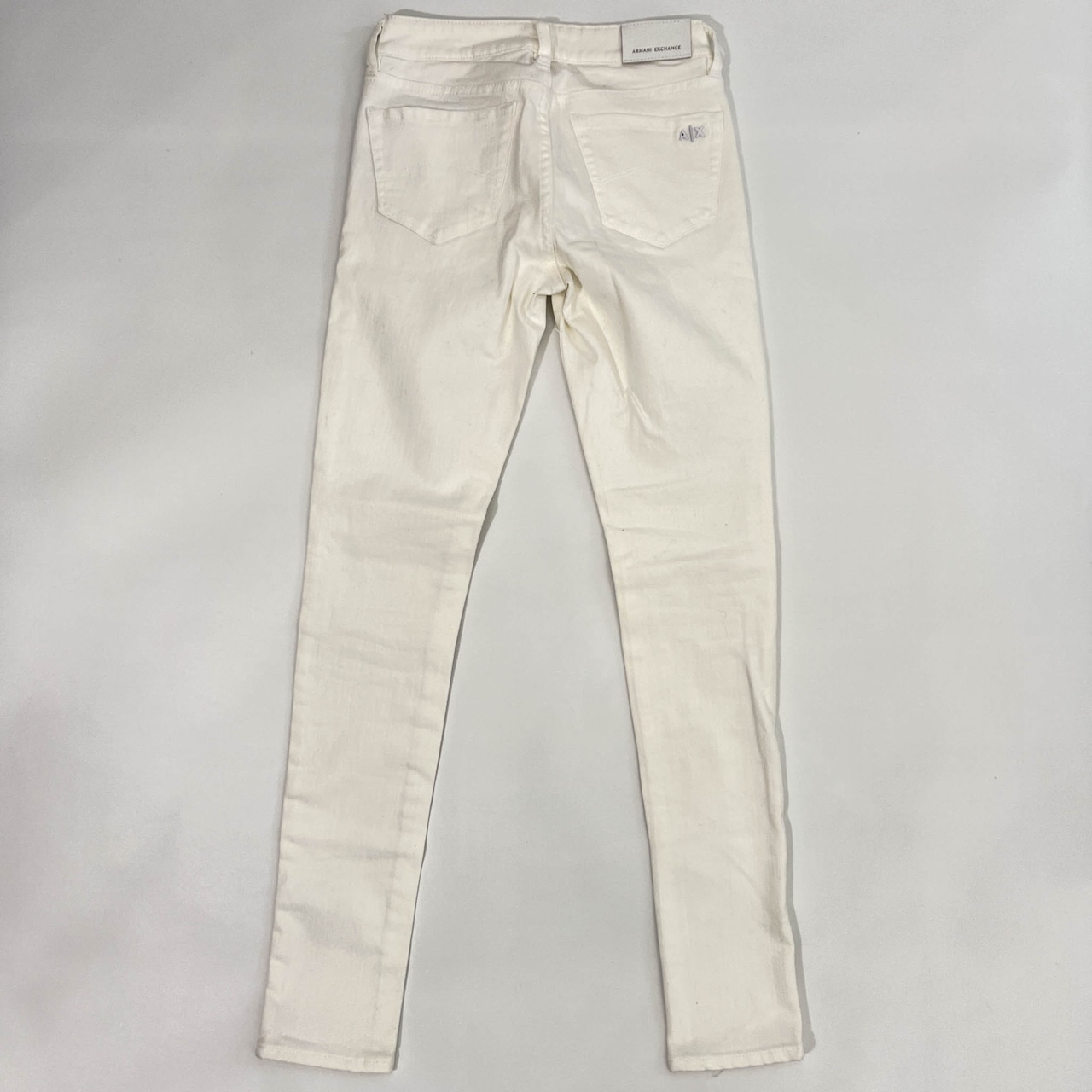 Armani Exchange アルマーニエクスチェンジ スキニーパンツ 24R/ホワイト レディース