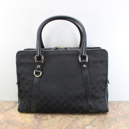 .GUCCI GG PATTERNED BOSTON BAG MADE IN ITALY/グッチGG柄ボストンバッグ20000000672612