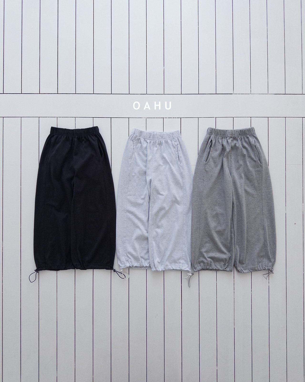 [OAHU] Summer String Pants / [오아후] 썸머스트링팬츠