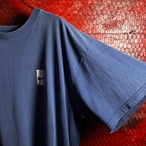 90s〜00s USA製 NIKE JUST DO IT Tシャツ ネイビー ナイキ