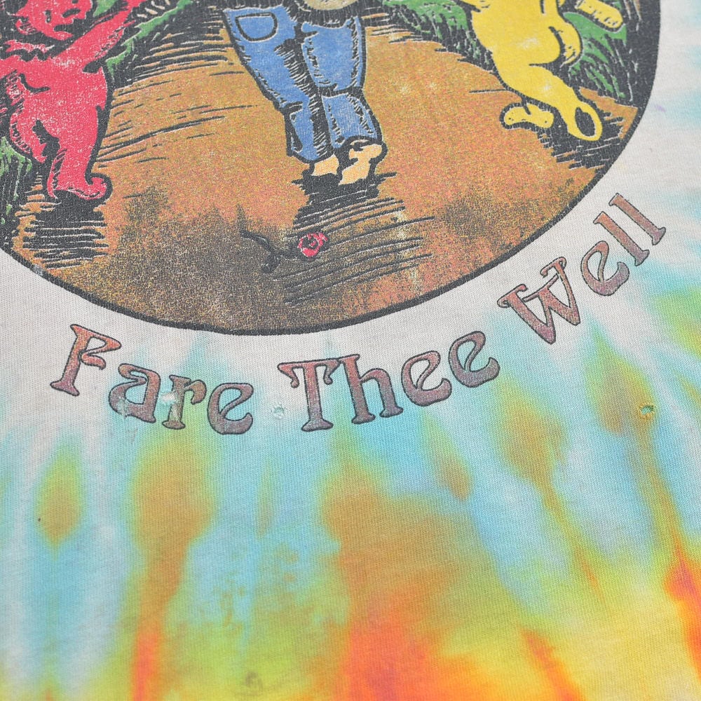 90～00s FRUIT OF THE LOOM グレイトフル・デッド ジェリー・ガルシア