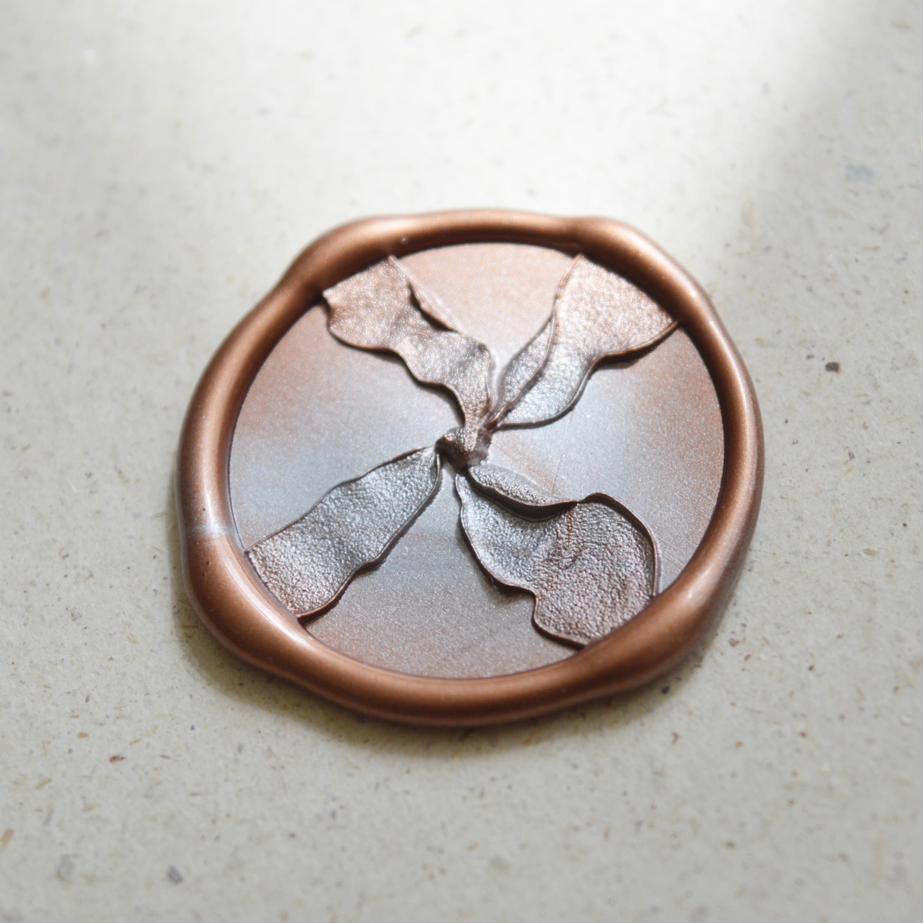 ミニ薔薇ハンドル　シーリングスタンプ バラの約束・シーリングスタンプ ハンドル付き | MountainSea｜希少