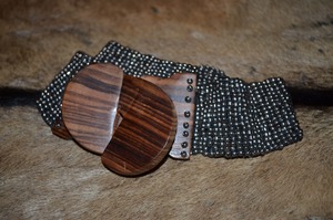 handmade beads belt