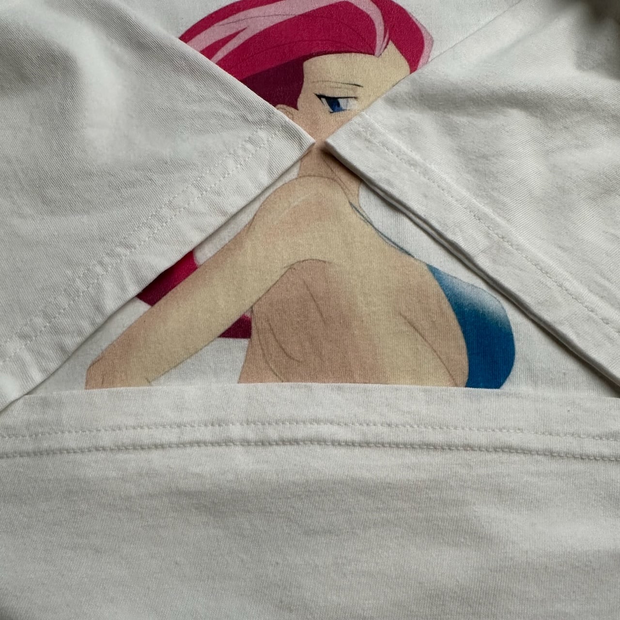 Pokemon ポケモン ロケット団 ムサシ アニメTシャツ 半袖Tシャツ 白