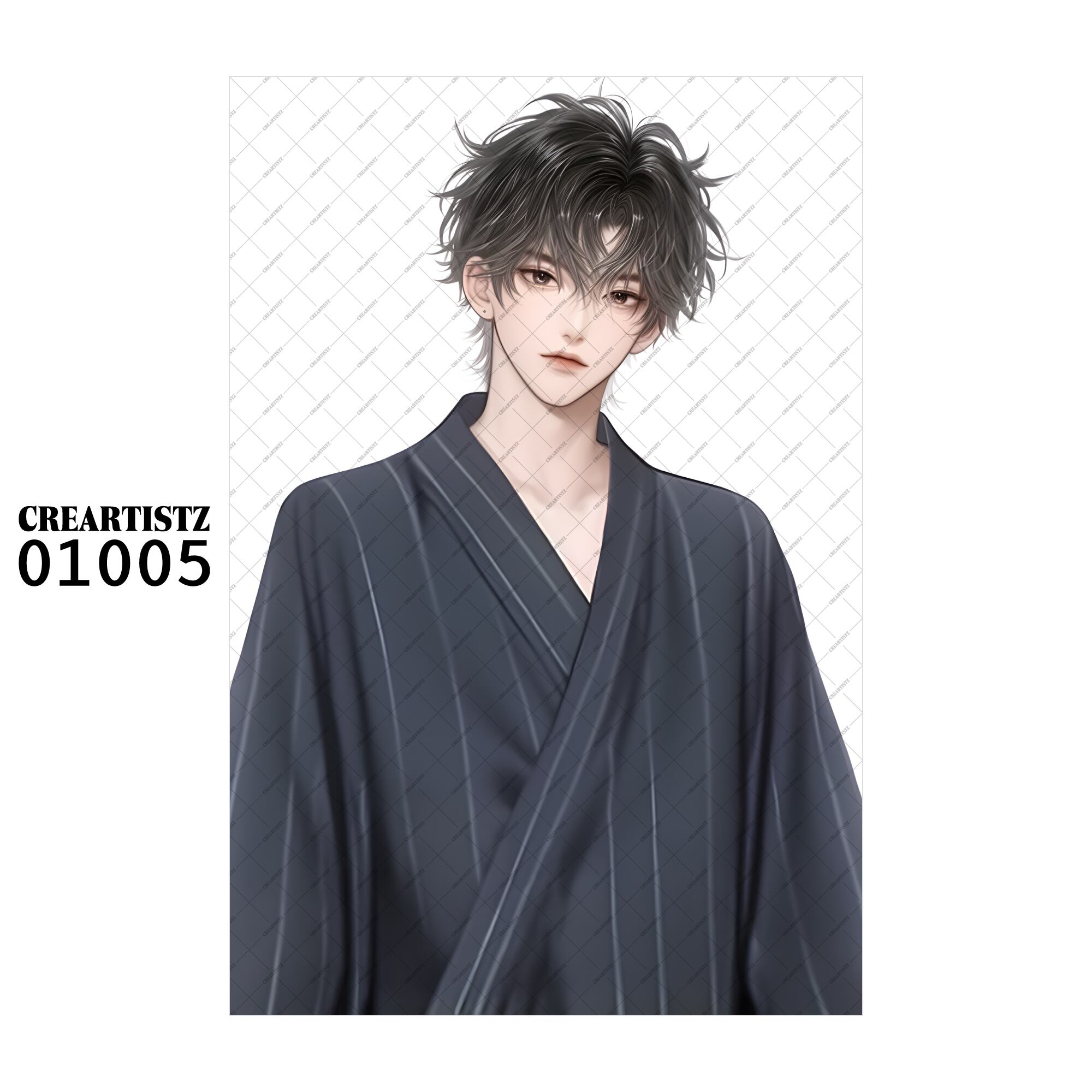 01005 ボーイ クール オリジナル ペーパー/ステッカー 4枚セット CREARTISTZ