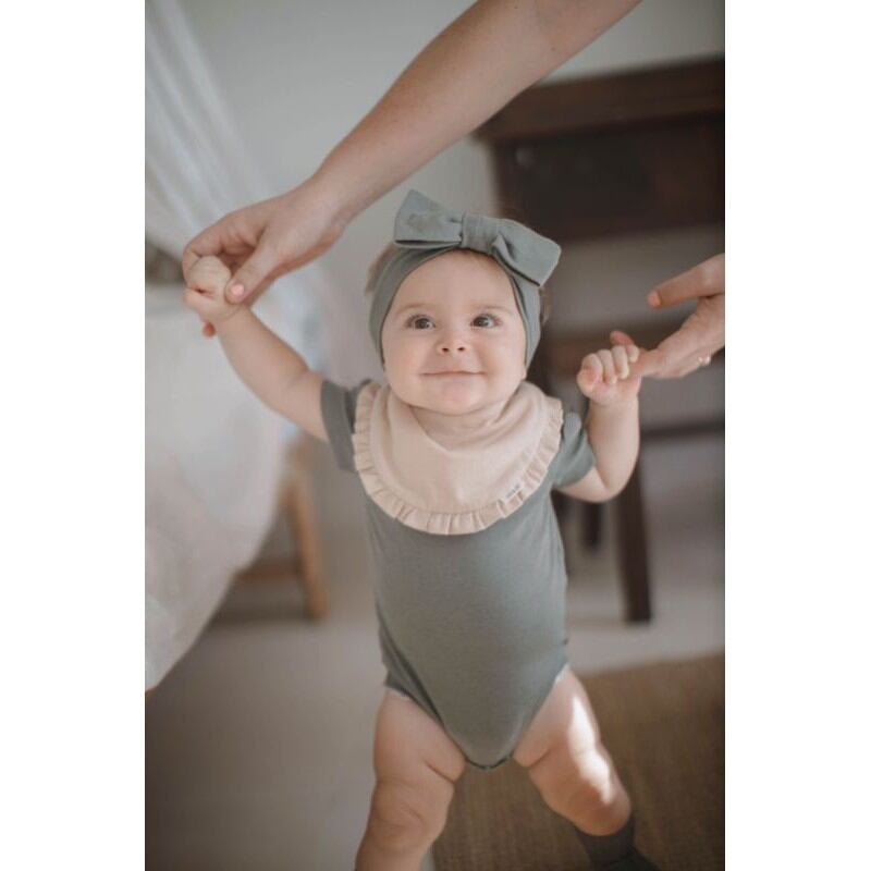 Boho baby/Ruffle bib Mist/ラッフルスタイ/ミスト