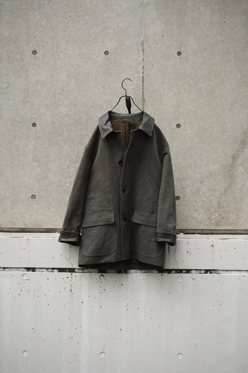 KAPTAIN SUNSHINE /  Cotton Hemp Work Jacket (SUMI)