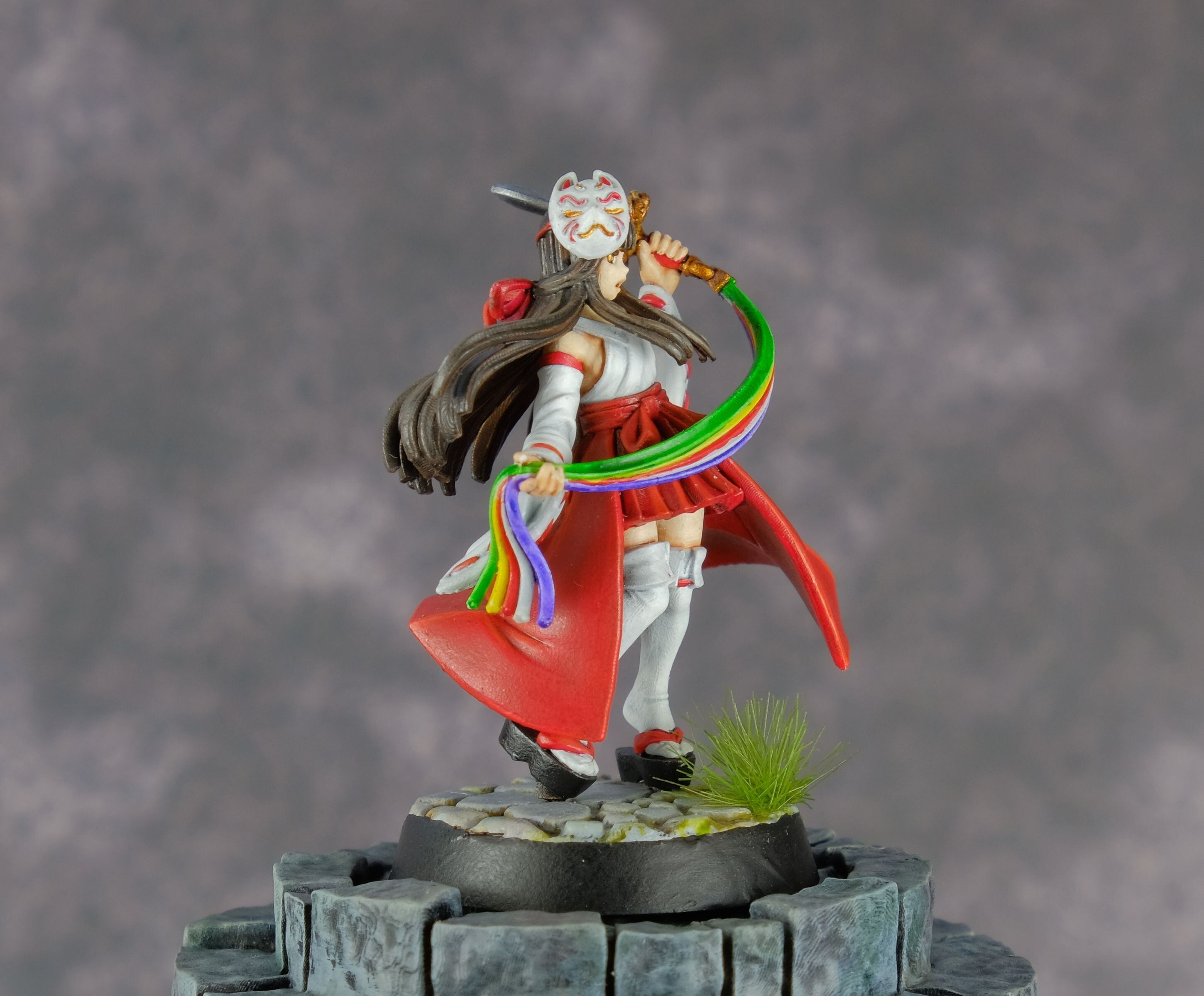神楽巫女「沙耶」 | ULTRAZONE - Table Top Miniatures