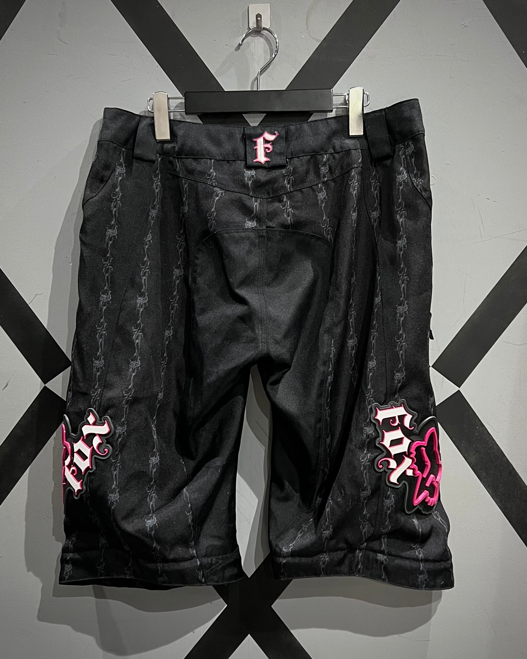 X VINTAGE】 “FOX RACING” “2WAY” Convertible Gimmick Racing Pants