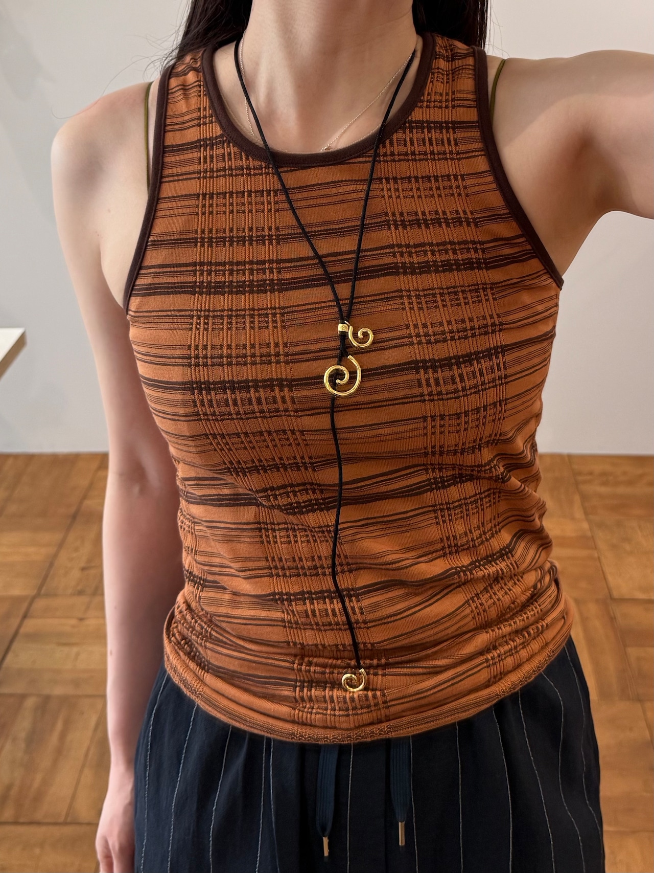 jonnlynx/JL226-CT1112 randamborder tank brown x camel
