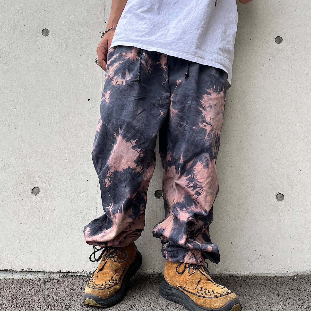 original "gradation tie dye bleach" Ralph Lauren chino trousers