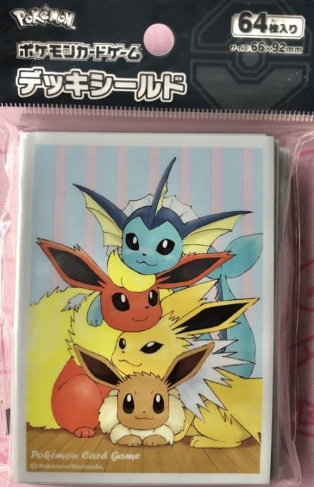 【美品】くっつきなかよしイーブイたち(デッキシールド スリーブ 未開封(サプライ)
