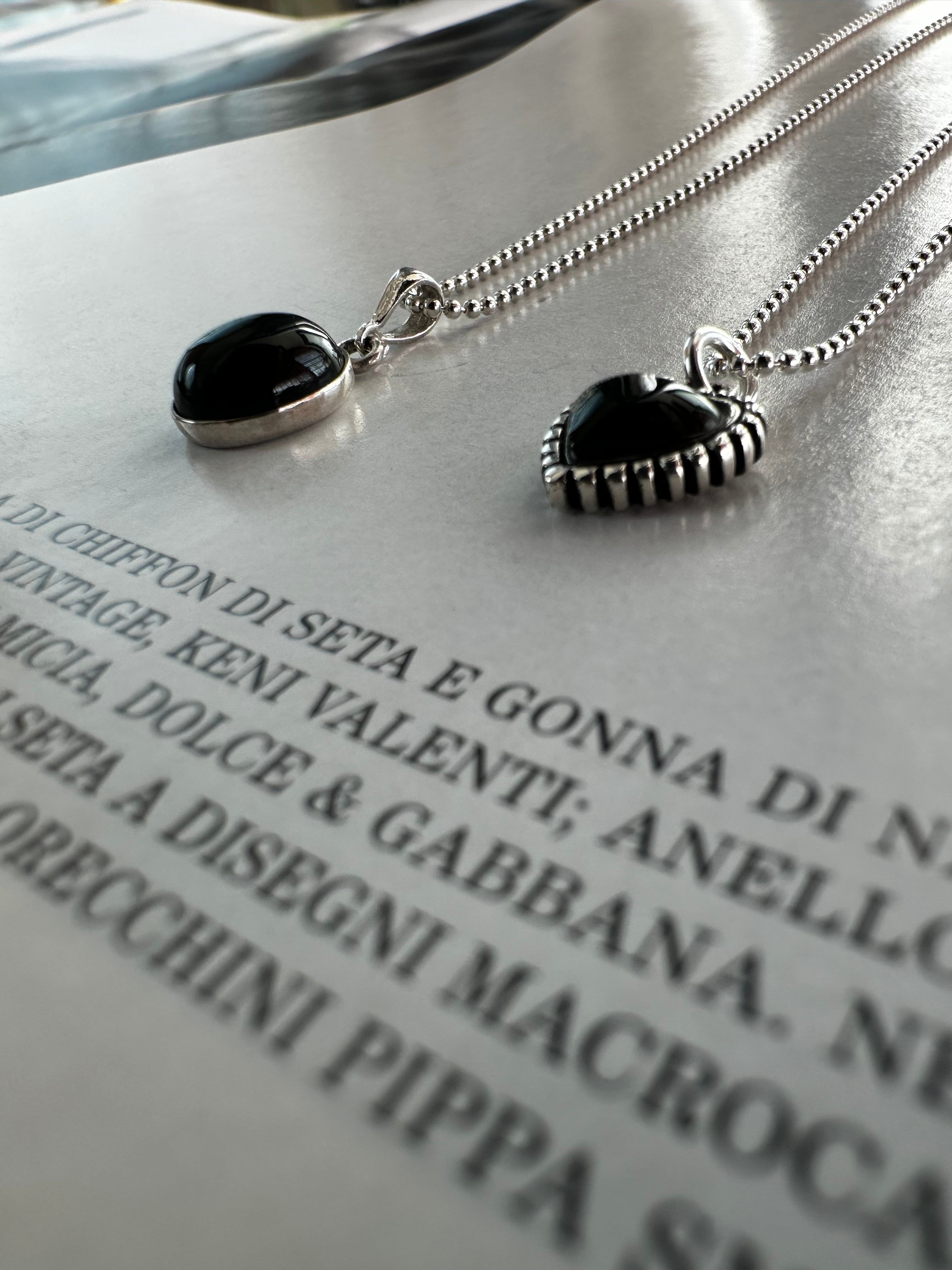 onyx Necklace ◇ NS25015 | Yju
