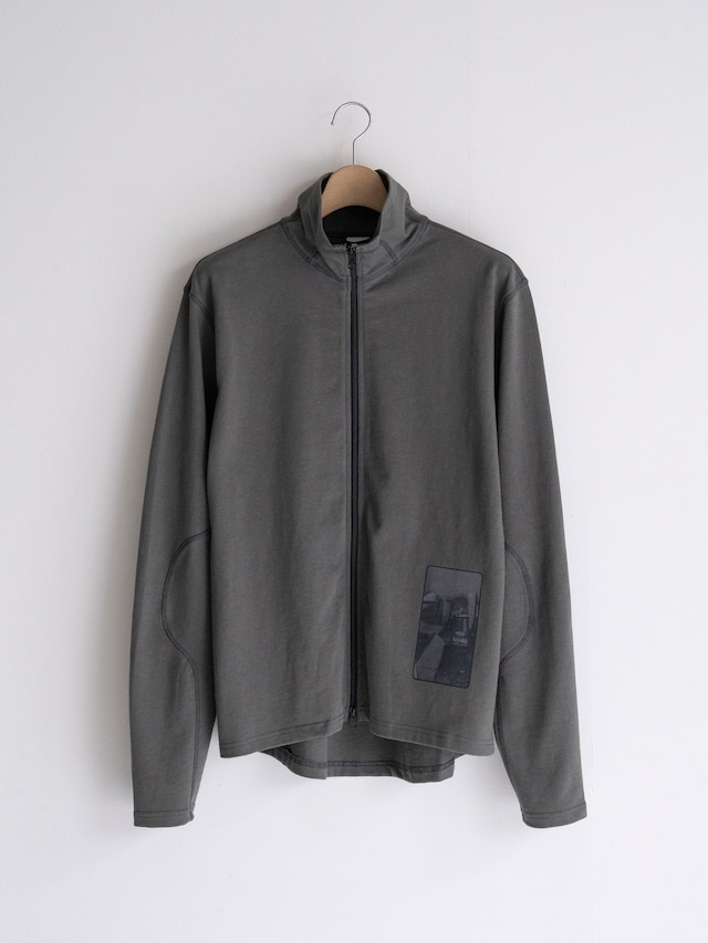 GR10K　80Z FULL ZIPPED TRACKTOP　DUSTY BROWN　SS24GR4B8JZDS