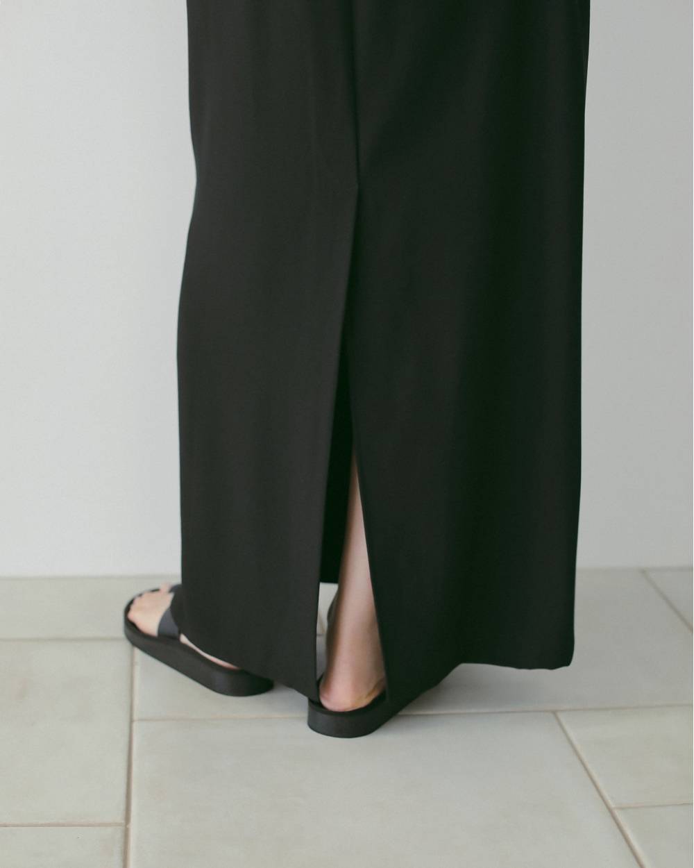 anuke 】Georgette Pencil Skirt | valance 福井｜レディース セレクト
