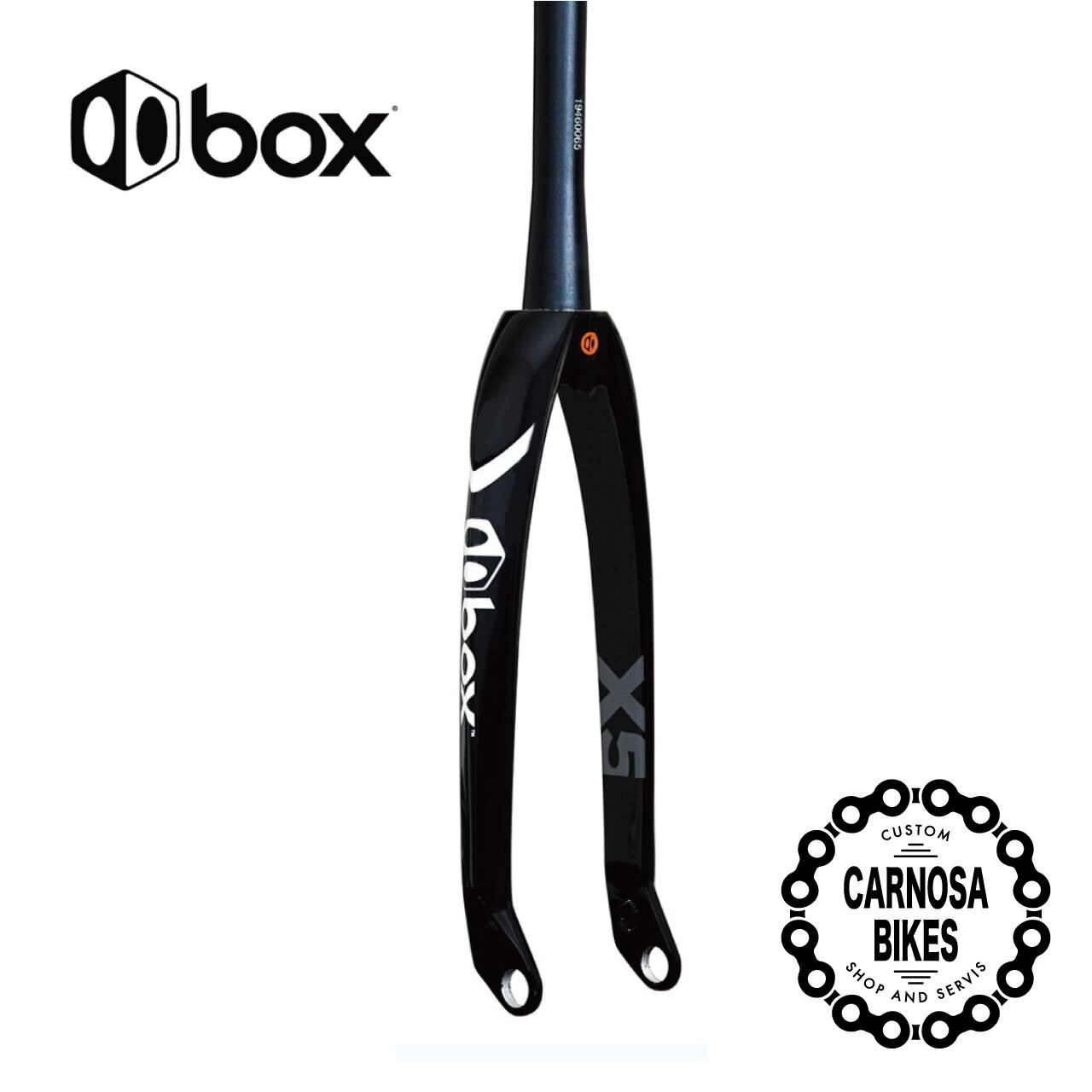 BOX】X5 Carbon Fork [カーボンフォーク] 20インチ 1-1/8