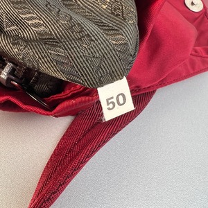 【最終処分SALE】PRADA プラダ  3ポケット ナイロンリュック レッド A-9054