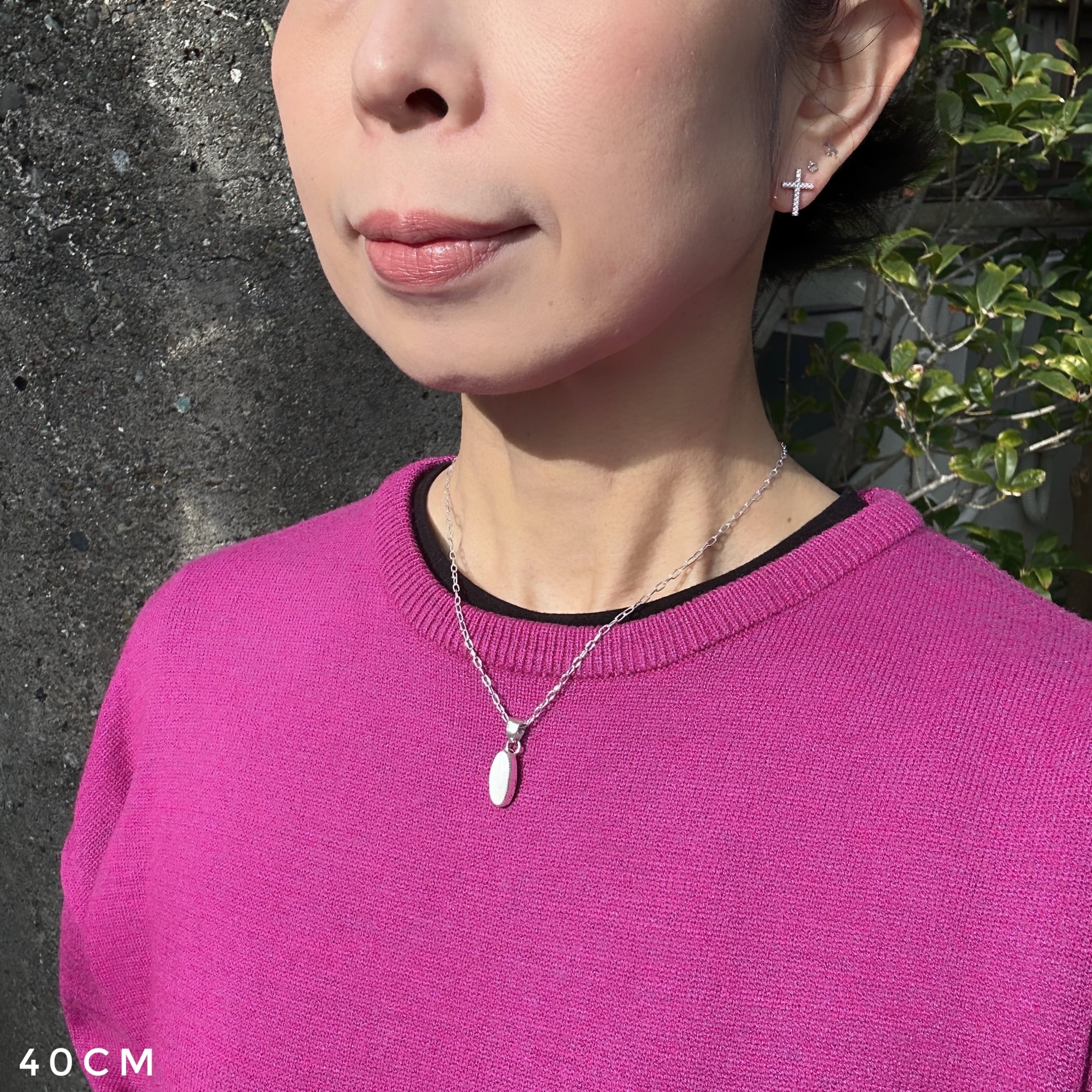 Indian Jewelry 》ホワイトバッファロー スリム オーバル型 S