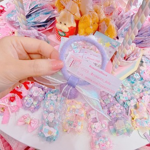 【M4】61-5うさぎマスコットヘアゴム