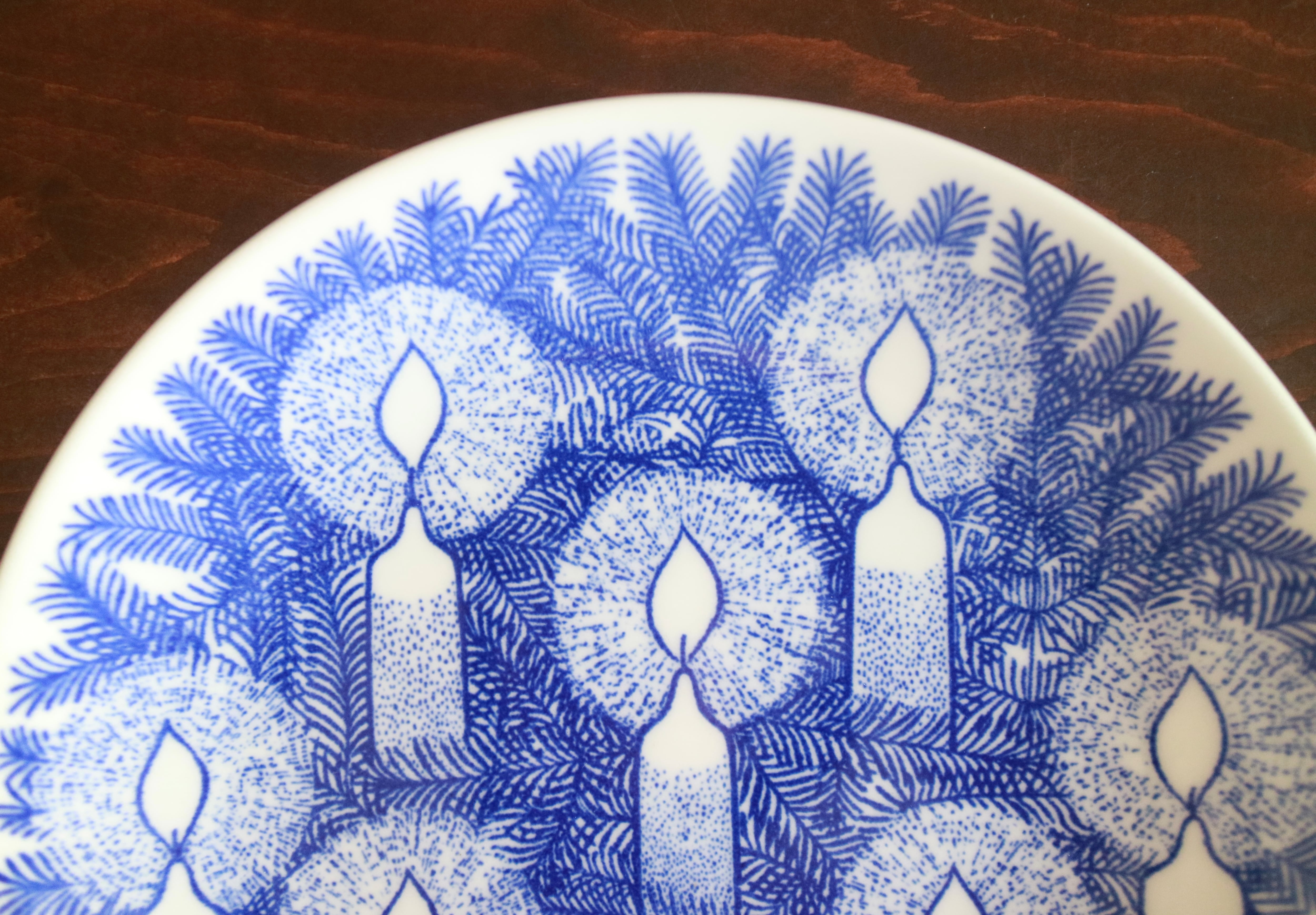 ご成約品】Gustavsberg グスタフスベリ/ クリスマスイヤープレート