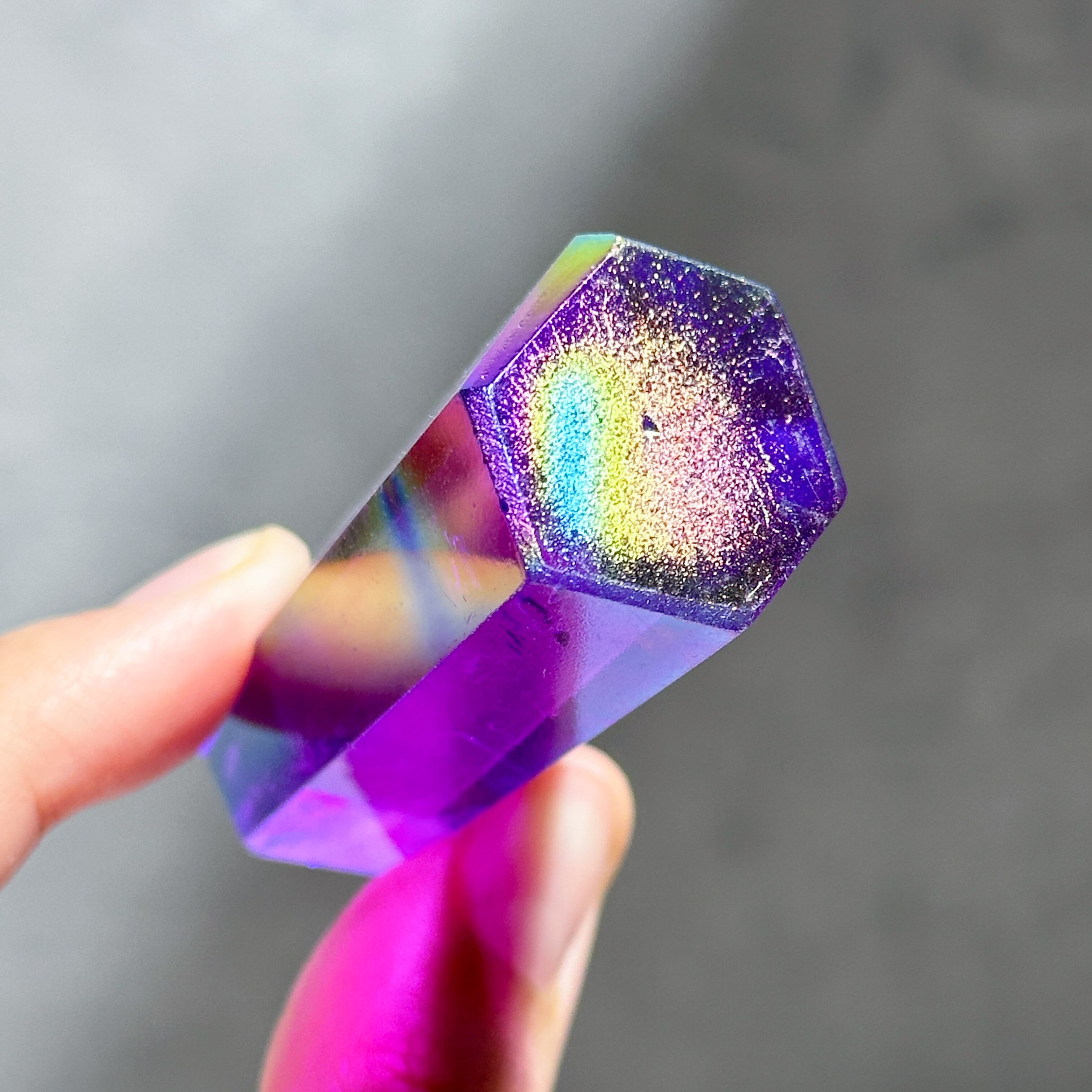 パープルオーラクォーツ ミニタワー23◇ Purple Aura Quartz ◇天然石