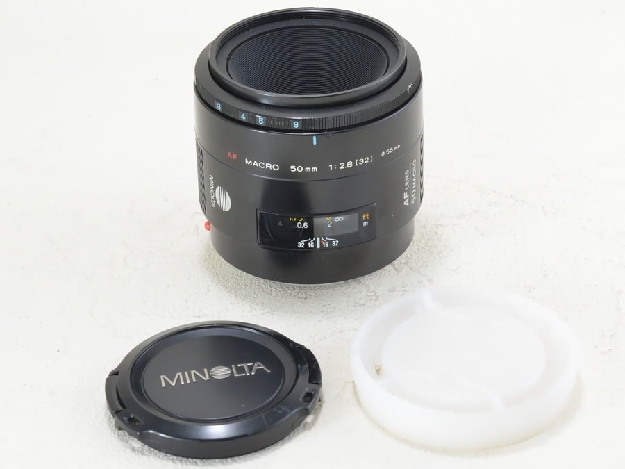 MINOLTA LENS set♪AF MACRO 50mm F2.8