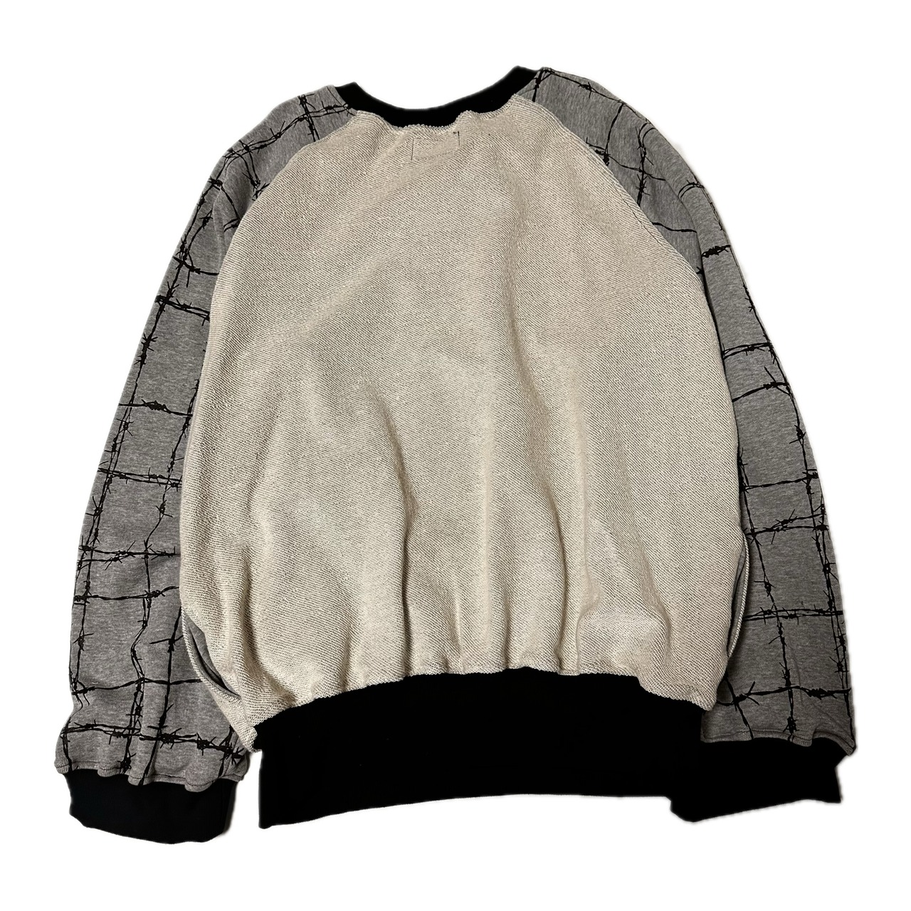 UNFINISHED 有刺鉄線トレーナー24120