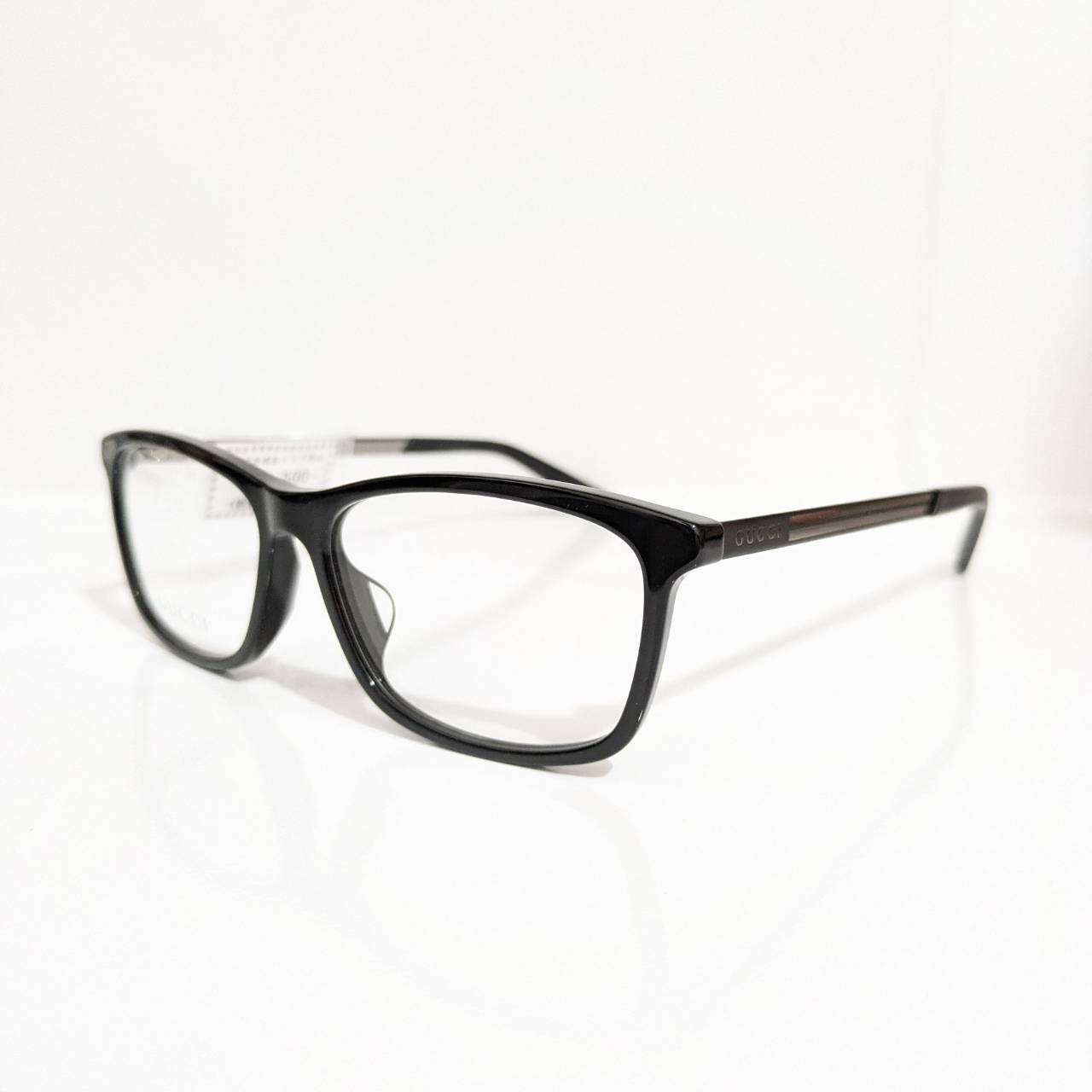 【GUCCI】スクエアセルフレーム ブラック