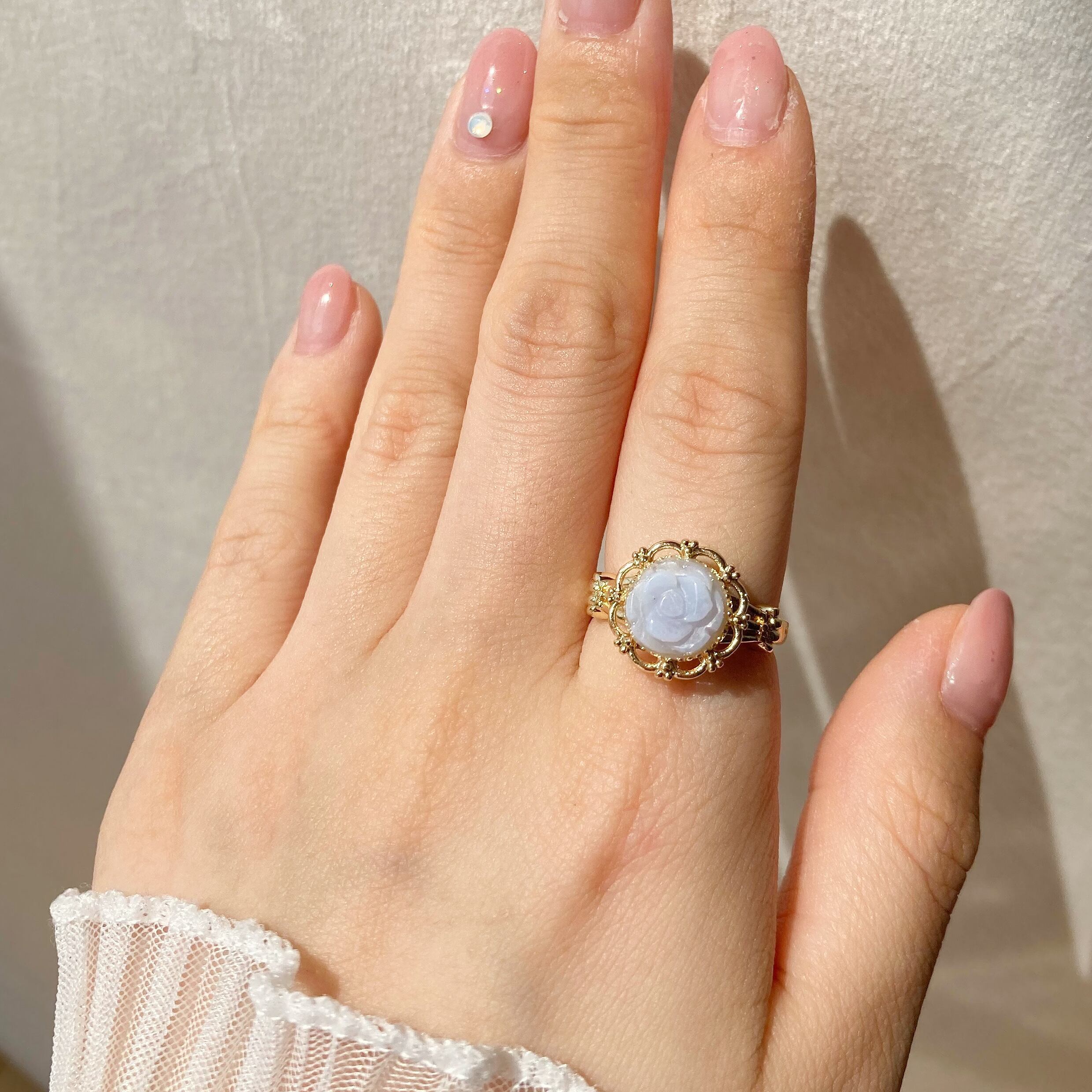 ローズレースリング（ブルー） | マルベリコ