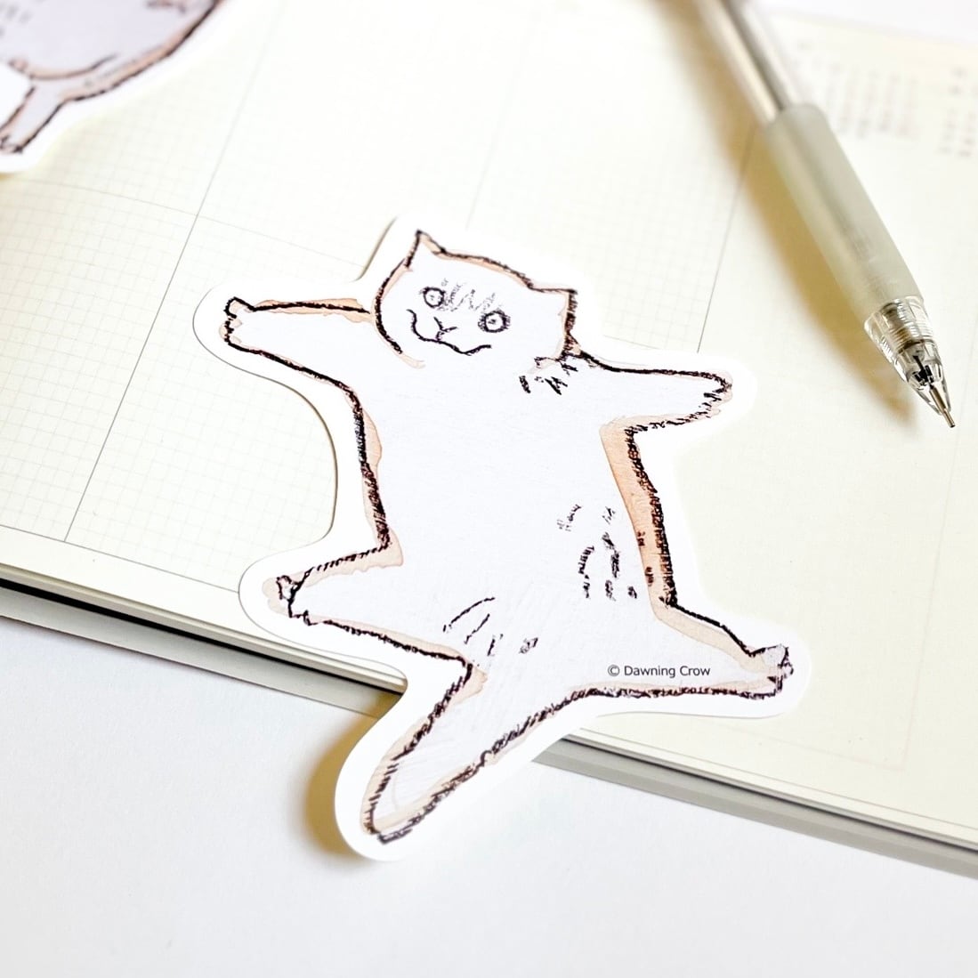 黒山 Kathy Lam ステッカー i am sorry flying cat | hmm, by 東京都