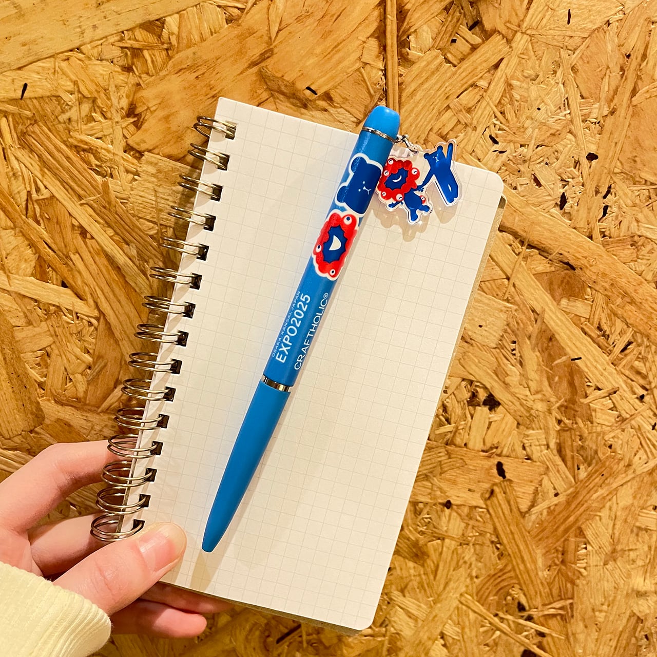 EXPO2025/CH 】 ミャクミャク CRAFTHOLIC チャーム付きボールペン