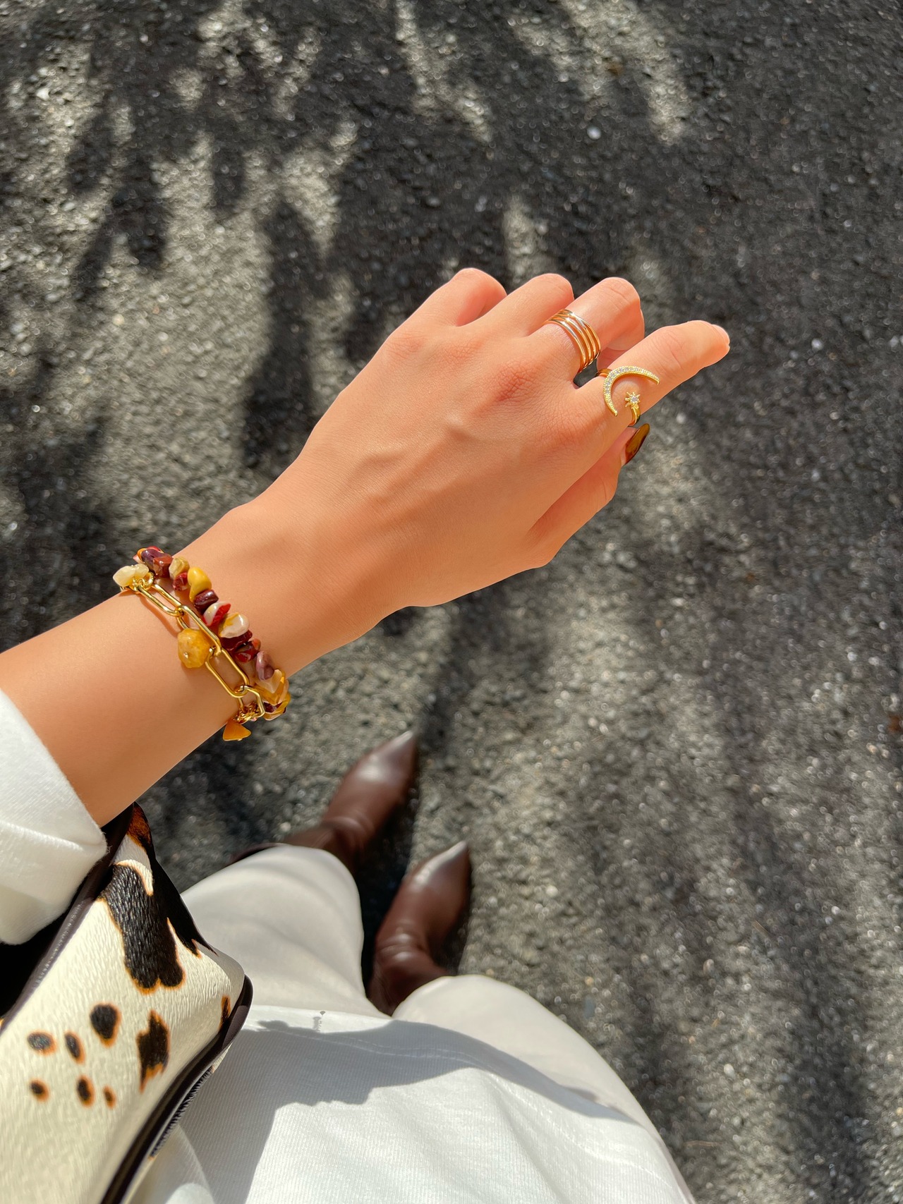 [ ムーアカイト ］マンテルブレスレット［GKB0012］